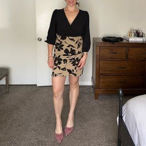 Two toned dress